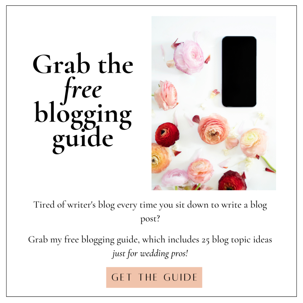 25-Blog-Topics-freebie-Dianna-Robicheau-Digital-Marketer-for-Wedding-Pros